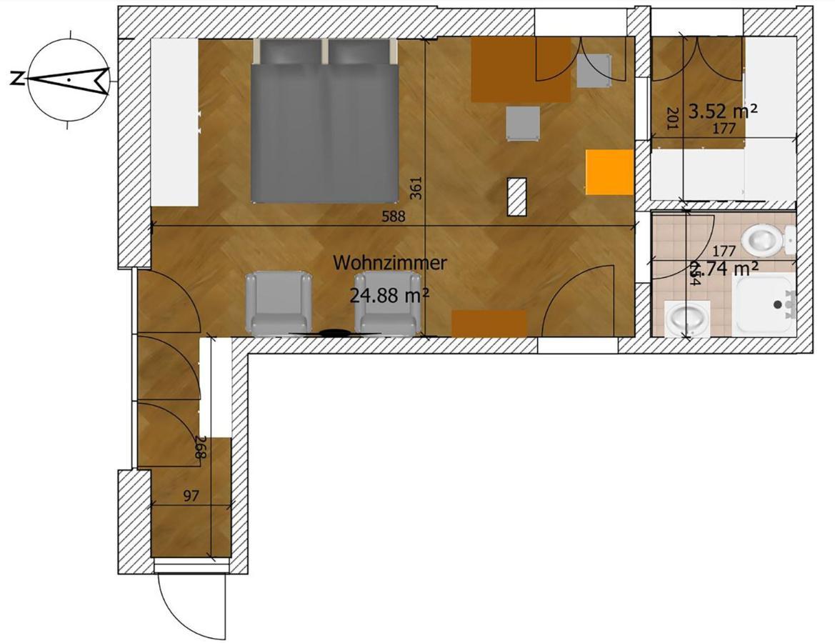 Ambassador Yellow Home Grächen Екстериор снимка